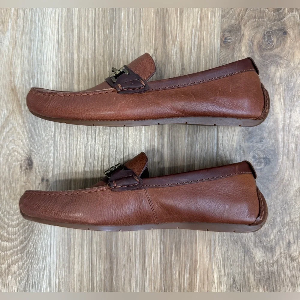 COLE HAAN - MENS SOMERSET WOODBURY LINK BIT DRIVER SHOES Size 7 LNC COLE HAAN - MENS SOMERSET WOODBURY LINK BIT DRIVER SHOES  main image 4